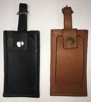 Dilana Leather Luggage Tag