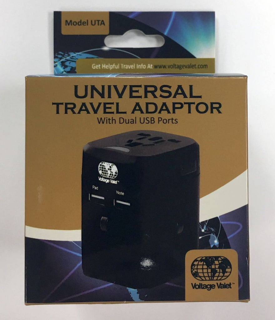 Voltage Valet Universal Travel Adapter w/Surge Protection (UTA
