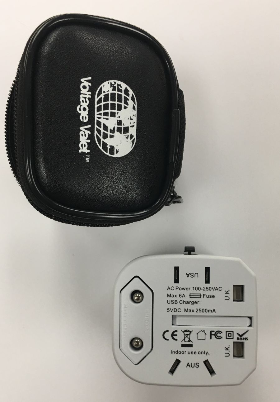 Voltage Valet Universal Adapter Kit - Dual USB